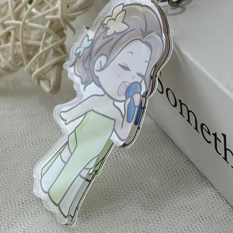 Translucent Light Color Keychains